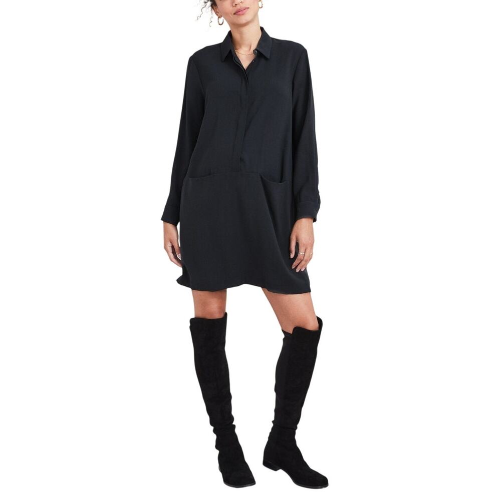Hatch Minimalist Black Shia Dress Size 3